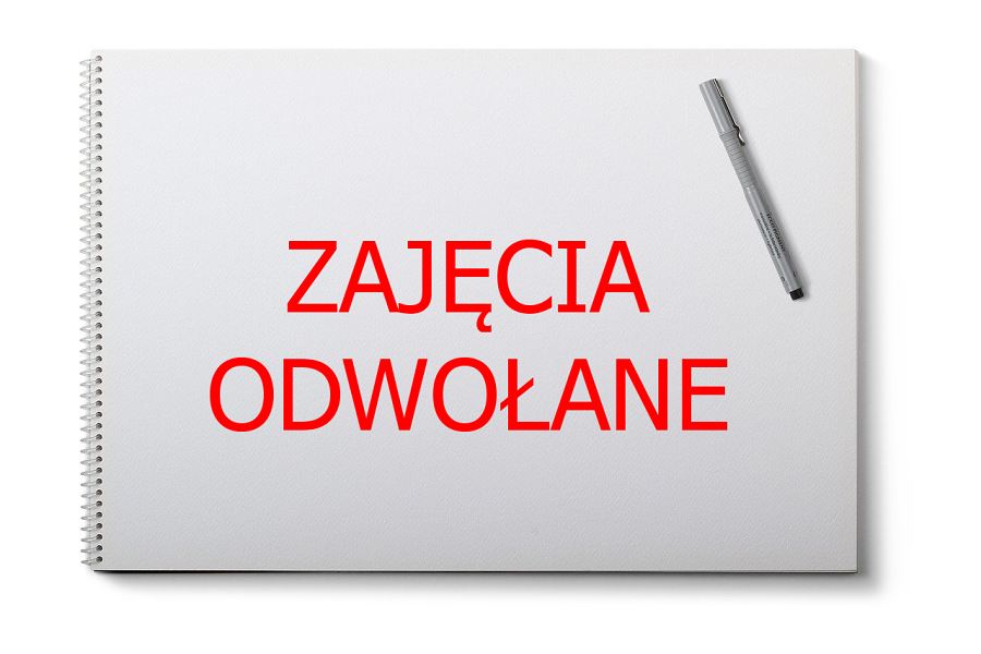 Read more about the article Odwołane zajęcia